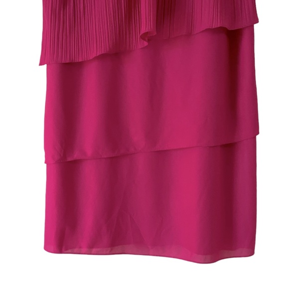 Sandi Dee Vintage Tiered Chiffon Dress 18W - Picture 4 of 10